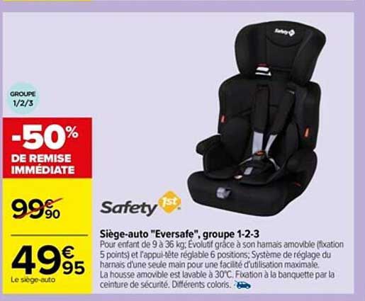 siège-auto "versafe" , groupe 1-2-3 safety 1st
