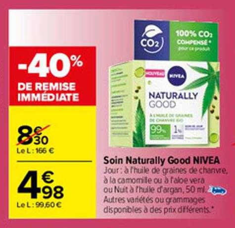 soin naturally good nivea
