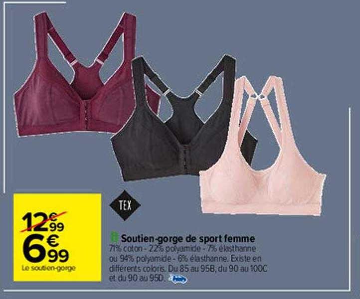 Soutien-gorge De Sport Femme Tex