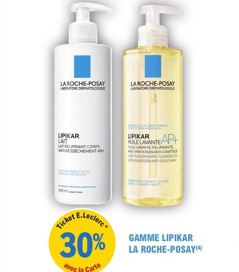 gamme lipikar la roche-posay
