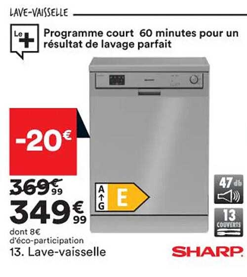 lave-vaisselle sharp