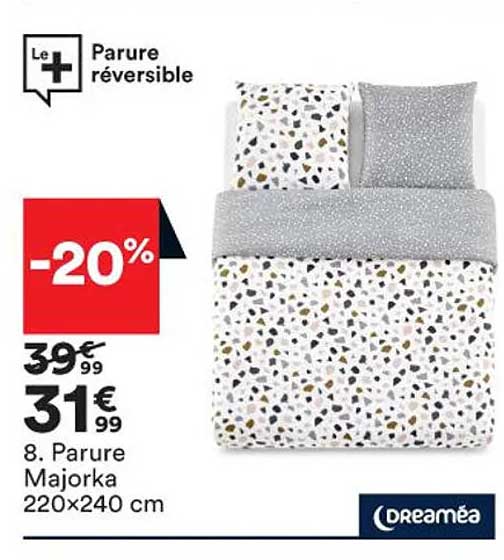 Parure Majorka 220 X 240 Cm Dreaméa