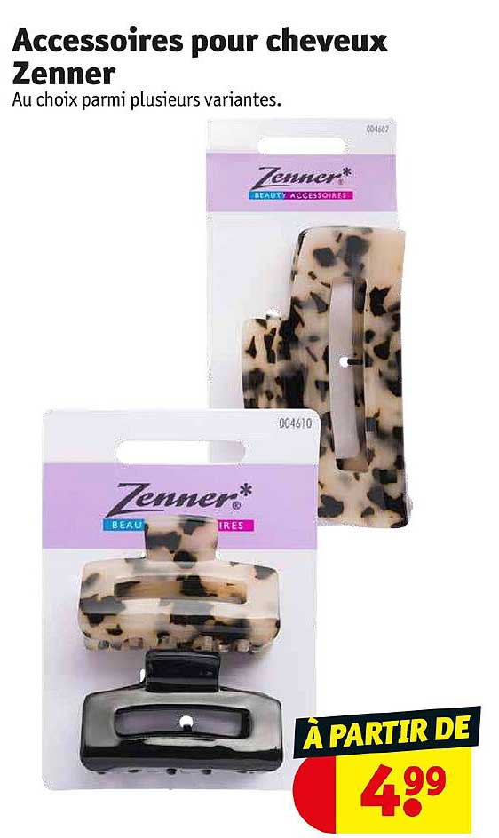 accessoires pour cheveux zenner