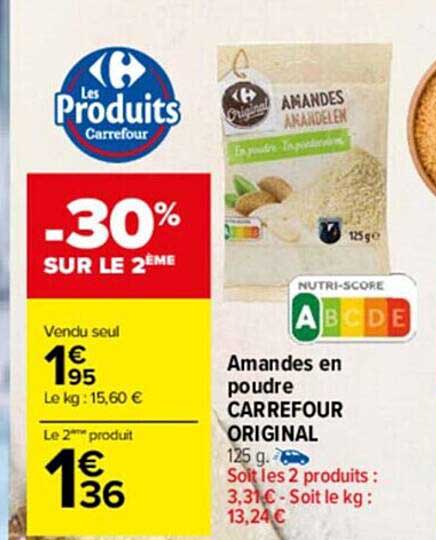 Amandes En Poudre Carrefour Original