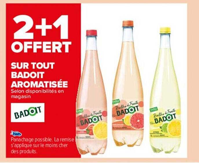 Badoit Aromatisée