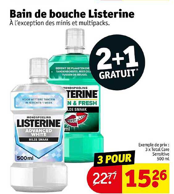 Bain De Bouche Listerine