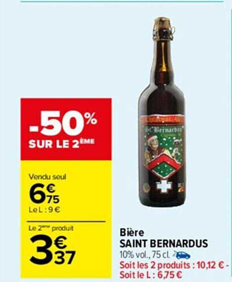 bière saint bernardus