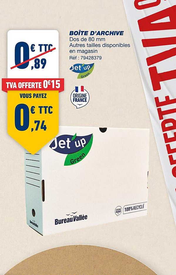 boîte d'archive jet'up