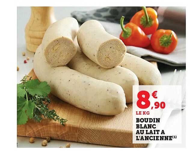 Boudin Blanc Au Lait à L'ancienne