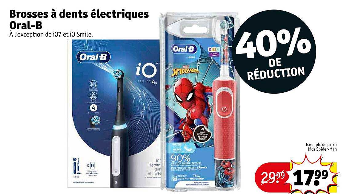 brosses à dents électriques oral-b