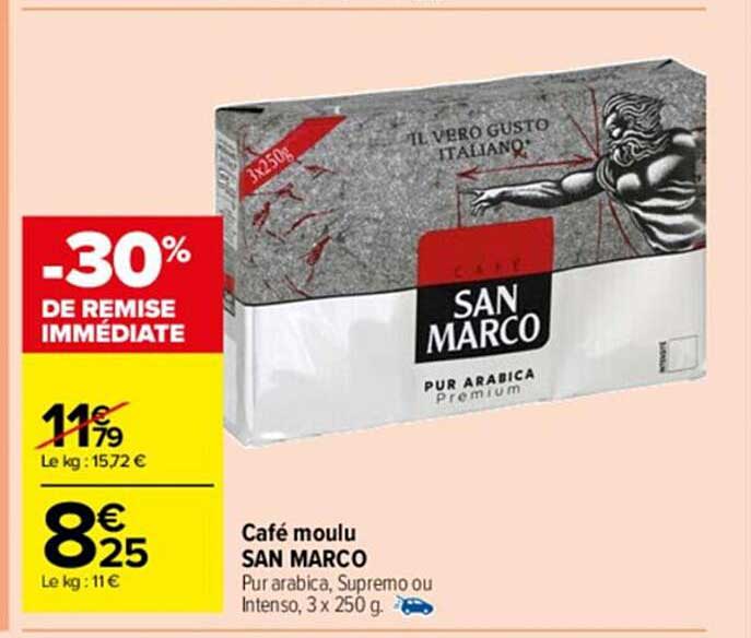 café moulu san marco