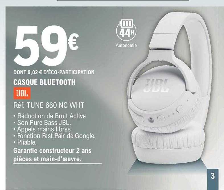 Casque Bluetooth Jbl