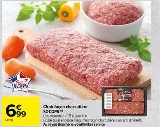 chair façon charcutière socopa