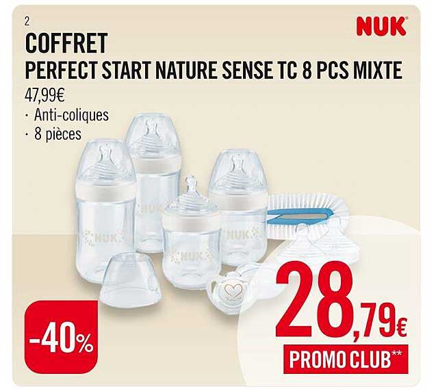 coffret perfect start nature sense tc 8 pcs mixte nuk