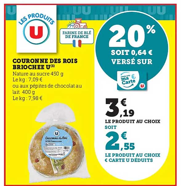 couronne des rois briochée u