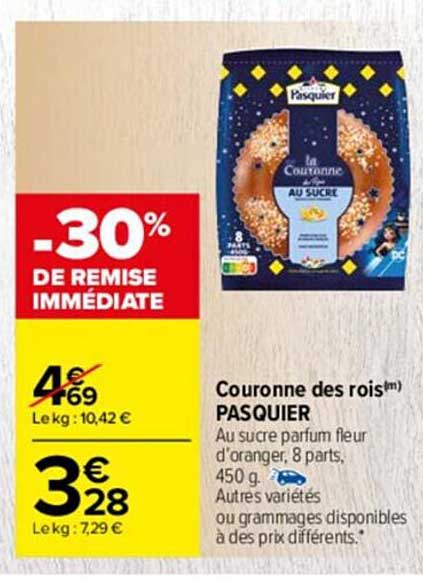 couronne des rois pasquier