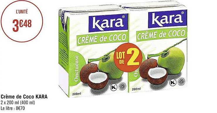 Crème De Coco Kara