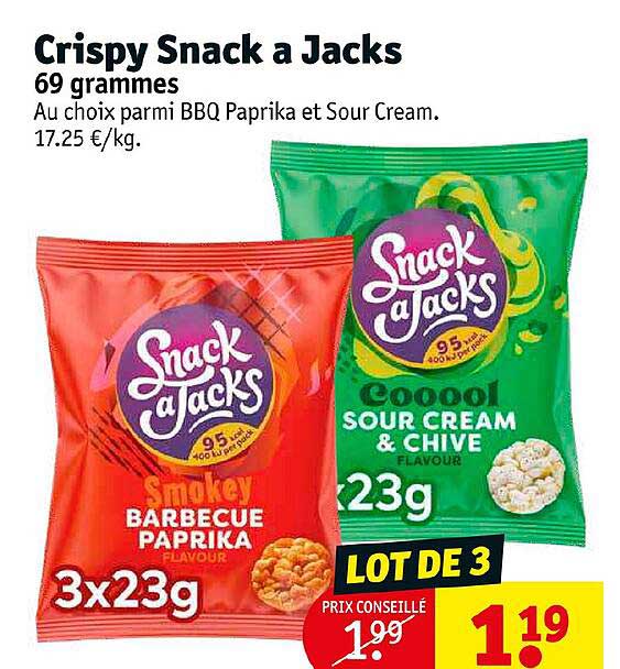 crispy snack a jacks