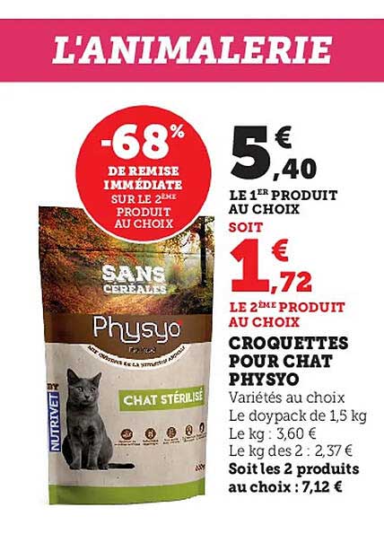 Croquettes Pour Chat Physyo