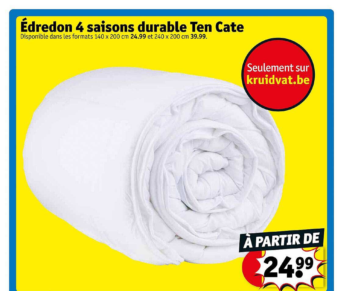 édredon 4 saisons durable ten cate