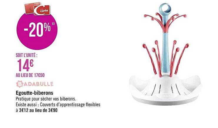 égoutte-biberons badabulle