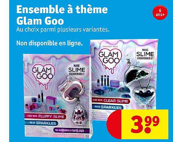 Ensemble à Thème Glam Goo