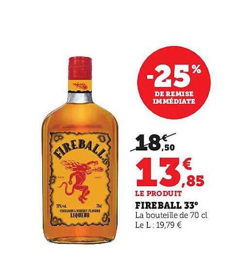 fireball 33°