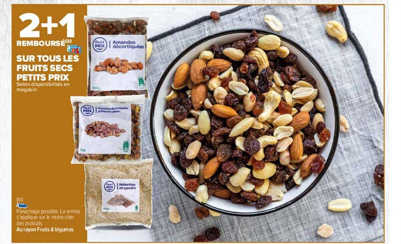 fruits secs petits prix