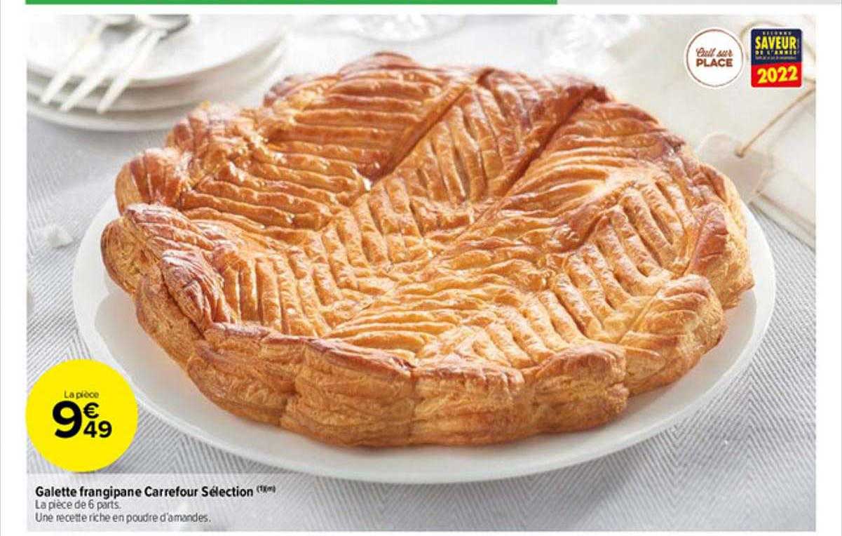 galette frangipane carrefour sélection