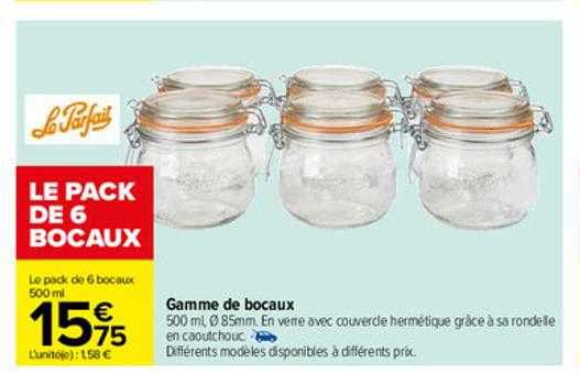 Gamme De Bocaux Le Parfait