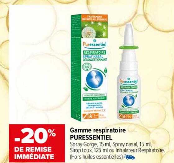 gamme respiratoire puressentiel