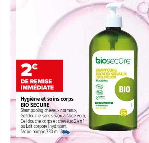 hygiène et soins corps bio secure