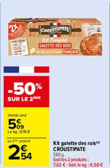kit galette des rois croustipate