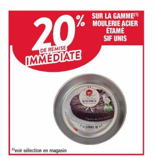 la gamme moulerie acier étamé sif unis