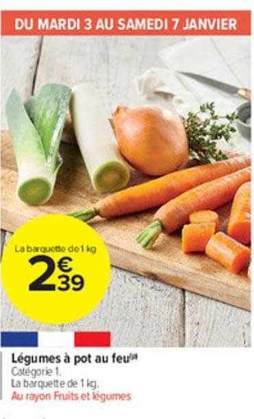 Légumes à Pot Au  Feu