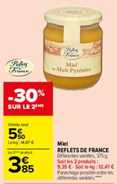 Miel Reflets De France