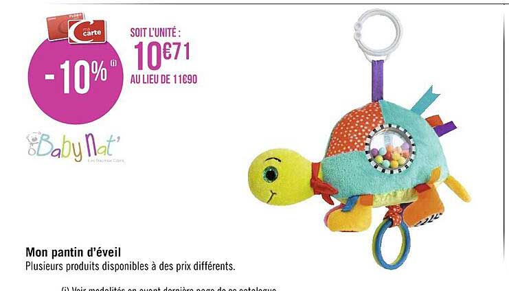 mon pantin d'éveil baby nat'