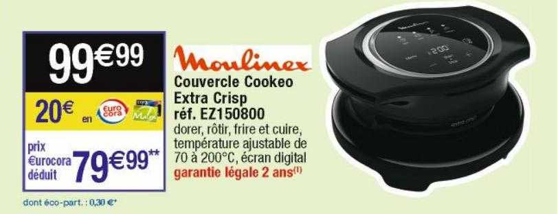 Moulinex Couvercle Cookeo Extra Crisp Ez150800
