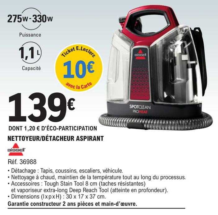 Nettoyeur-détacheur Aspirant Bissell