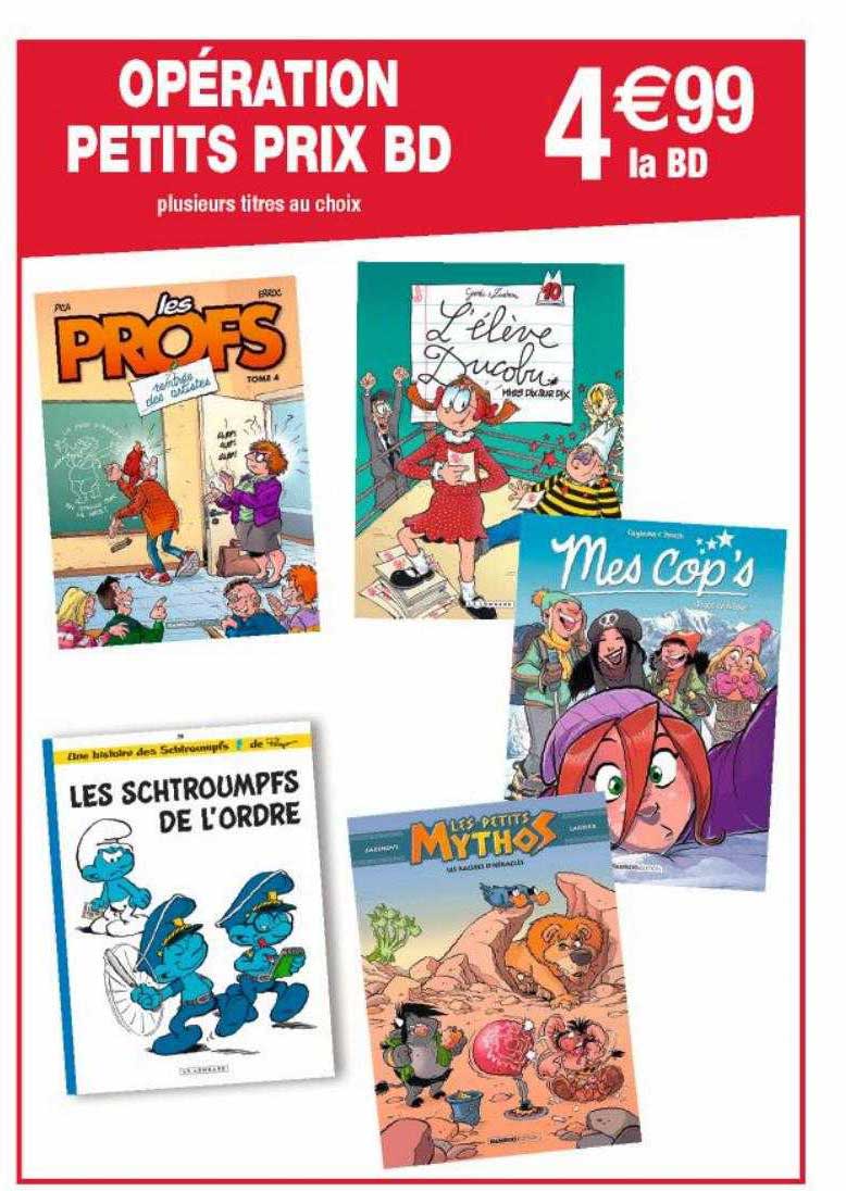 opération petits prix bd