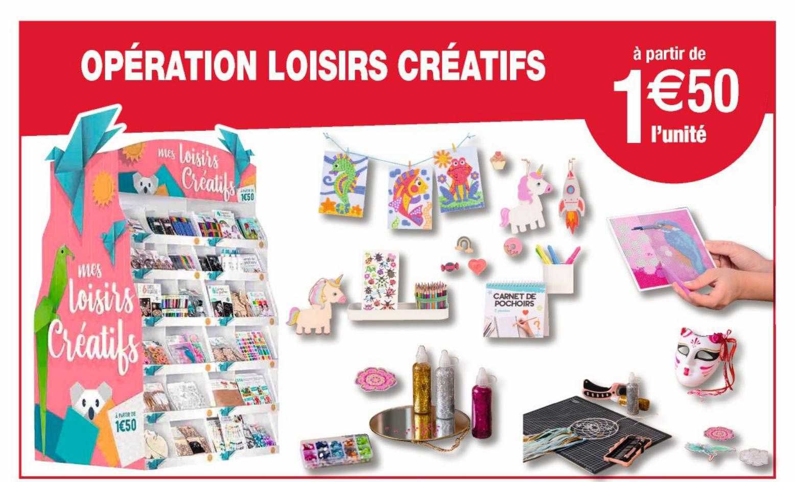 opérations loisirs créatifs