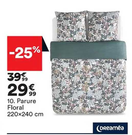 Parure Floral 220 X 240 Cm Dreaméa