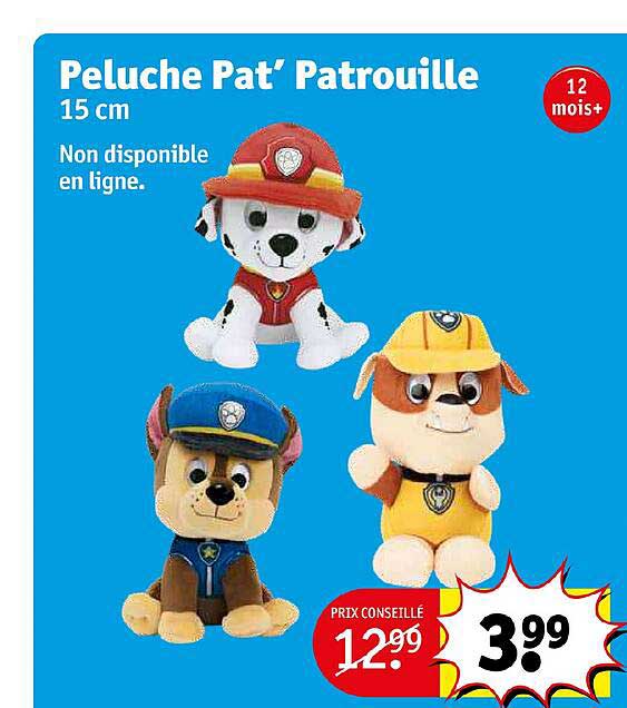 peluche pat' patrouille