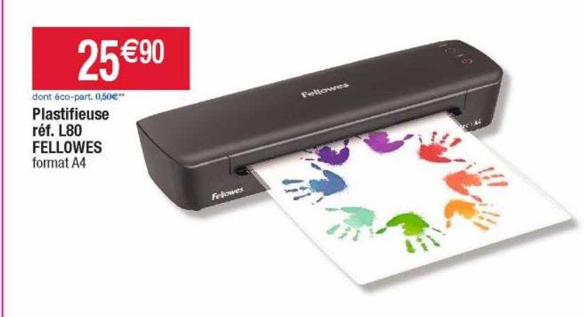 plastifieuse réf. l80 fellowes