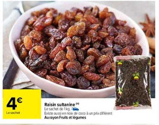 Raisin Sultanine