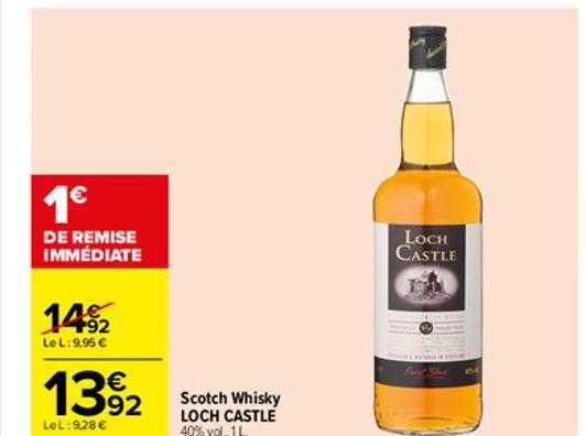 scotch whisky loch castle