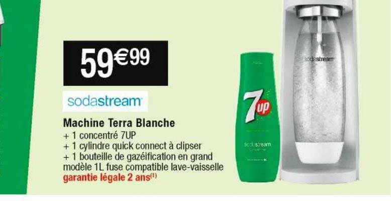 sodastream machien terra blanche