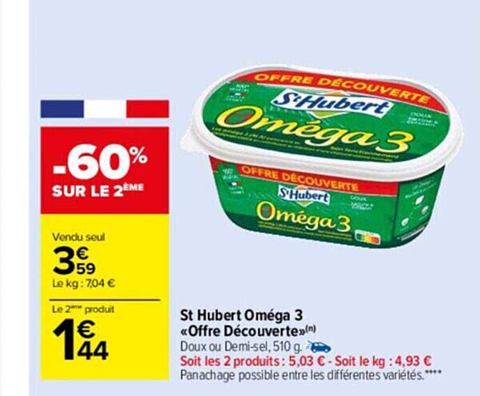 st hubert oméga 3 «offre découverte»