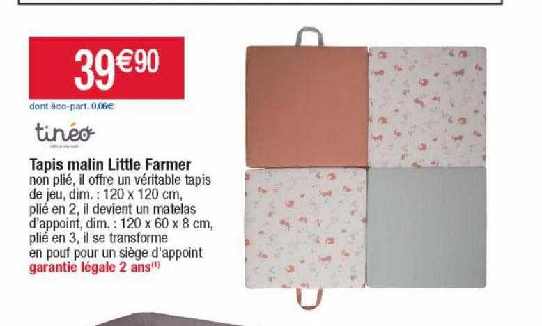 tapis malin little farmer tinéo