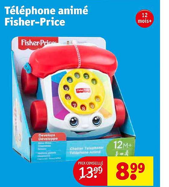 téléphone animé fisher-price